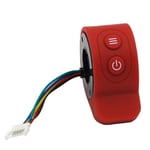 AccéLéRateur de Scooter éLectrique pour X6 X7 Trigger Accelerator Finger Thumb Throttle Speed Control Switch, Rouge