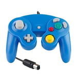 Manette pour Gamecube Filaire VORMOR NGC Contrôleur Compatible avec Gamecube Nintendo Wii - Bleu