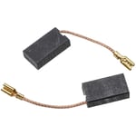 Vhbw - 2x Balais de charbon pour moteur 17,5 x 10 x 5mm compatible avec aeg SB2E 1200 rst, SB2E 1200 rt, SB2E 1400 rt outil électrique