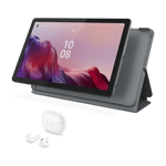 Lenovo Tab M9 4GB 64GB Wifi - Arctic Grey + Earbuds & Folio Grey MediaTek Helio G80 Processor 2.00 GHz , Android, 64 GB eMMC - EUBNDLM92