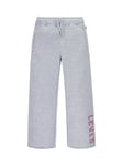 Levi's Kids' Wide Leg Fleece Joggers, Grey Heather