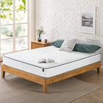 Zinus Matelas 140 x 190 cm - Hauteur 20 cm - Matelas à Ressorts en Mousse à mémoire de Forme - Matelas à Ressorts intérieurs - Matelas Hybride