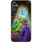 Samsung Galaxy A16 5G Genomskinligt Skal Minecraft