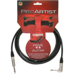 Klotz Pro Artist Ubalansert Gitar Kabel m vinkel jack 3m