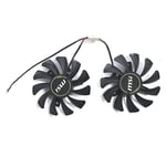 ventilateur GPU GTX1650 75MM HA8010H12F-Z pour gelée GEFORCE GTX 1650 Super Ventus XS foulant ventilateur de carte - Type HA8010H12F-Z