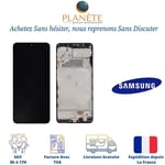 Originale Ecran LCD Complet Noir Sur Châssis Pour Samsung Galaxy A22 4G (A225F)