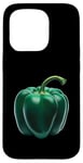 Coque pour iPhone 15 Pro Poivron vert