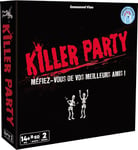 Asmodee - Cocktail Games - Killer Party - Jeu d'Ambiance et d'Enquête pour Adultes et Ado dès 14 ans - Missions Tueur en Série - Jeu de Cartes pour Soirées Groupe - De 8 à 30 Joueurs - En Français