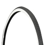 Profex Puncture Resistant Road Tyre - 28 x 13/8 x 15/8, Black (Black/White)