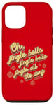 Coque pour iPhone 12/12 Pro Paroles de Noël Jingle Bells Jingle All The Way Peggy Lee