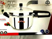 TOPAZ 7L Stainless Steel Pressure Cooker Induction Base With 5 Years Warranty