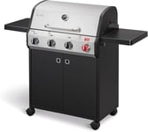 Enders Chicago Next 4 R Turbo Gas Barbecue, 4 stainless steel burners, double-wall cooking hood, detachable side shelf, 13 kW, Switch Grid, 800° Turbo Zone #8936633