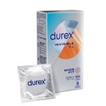 Durex Invisible XL Kondomer 8 st