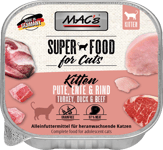 Mac's Mac's Super Food for Kittens Kalkun  And og Storfe 100g - Våtfôr