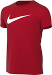 NIKE CW6941-657 Y NK DF PARK20 SS TEE HBR T-shirt Unisex Boys UNIVERSITY RED/WHITE Size M