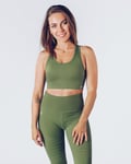 Workout Empire - Regalia Curve Bra 2.0 - Forest Green - L