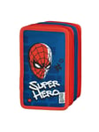 Undercover 3-Compartment Filled Pencil Case Spiderman