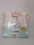 Silentnight Safe Nights 2.5 Tog Pink Stars Baby Sleep Sleeping Bag 0-6 Months