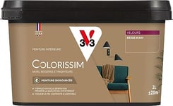 V33 Peinture multi-supports Colorissim Beige kaki Velours 2L