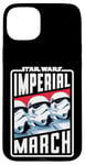 Coque pour iPhone 15 Plus Star Wars Imperial March Stormtroopers