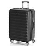 ITACA - Valise Moyenne, Valises Rigides, Valise Rigide, Valise Semaine pour Tout Voyage, Valise Soute de Luxe 71260, Anthracite