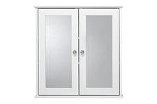 Croydex Medicine Cabinet, White, Double Door, WC280022