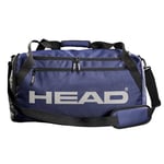 Head - Sac de Sport pour Homme, Femme, 55 x 30 x 30 cm, Large 50 L, Sac de Sport imperméable, Sac de Gym, Football et Piscine avec Porte-Chaussures latéral, bandoulière Amovible et Fermeture éclair