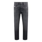 Diesel Mens Buster-X RM043 Black Jeans material_cotton - Size 40W/30L