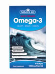 Super Strength Fish Oil 720mg of Omega 3 Fatty Acids 60 Softgels-7 Pack