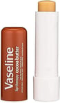 Vaseline Lip Therapy Stick Cocoa Butter with Petroleum Jelly for Soft Smooth Li