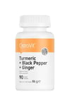 OstroVit - Turmeric + Black Pepper + Ginger - 90 Tablets