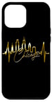 Coque pour iPhone 14 Plus Chicago Skyline Battement de Cœur ÉTATS-UNIS J'aime Chicago