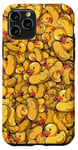 iPhone 11 Pro Cute Yellow Rubber Ducky Little Bath Toy Duck Case