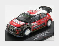 1:43 Norev Citroen C3 Wrc Abu Dhabi #7 Rally Pologne 2017 A.Mikkelsen NV155363 M