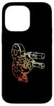 Coque pour iPhone 14 Pro Max Vintage Video Camera Video Producer Camera Operator