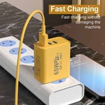 PD 65W Fast Charging Head Type C Charger Adapter for iPhone/ Sumsung /Xiaomi