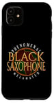 Coque pour iPhone 11 Phénoménal Noir Saxophone HBCU fanfare