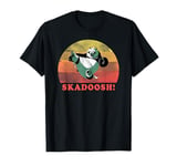 Kung Fu Panda Skadoosh! Retro Circle Portrait T-Shirt