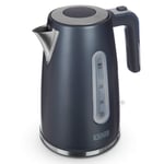 LIVIVO Arian Electric Kettle Fast Boil Jug Hot Water Dispenser 3000W 1.7L BPA Free 360° Swivel Base – Stainless Steel Matt Finish (Grey/Silver)