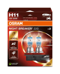 Osram Night Breaker 220 - H11 Bilpærer