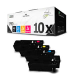 10x Toner for Xerox WC 6025 6027 like 106R02756 - 106R02759 CMYK