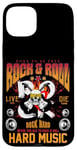 Coque pour iPhone 15 Plus Rock and Roll Graphic Tees - I Love Rock N' Roll Designs