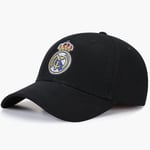 Real Madrid keps med broderad trend keps casual basebollkeps-jbk