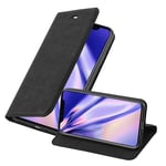 Coque pour Apple iPhone XR en NOIR NUIT Housse de protection Étui avec fermeture magnétique, fonction de support et compartiment pour carte - Neuf