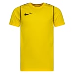 Nike Trenings T-skjorte Dri-fit Park 20 - Gul/sort Barn, størrelse XL: 158-170 cm