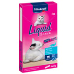 Ekonomipack: Vitakraft Cat Liquid-Snack 24 x 15 g - Lax & Omega 3