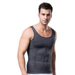 Hommes Minceur Corps Shaper Gilet Abs Abdomen Mince Chemise De Compression Pour Cacher Homme Seins Élastique Sous-Vêtement Mince Ceinture Top Corset Réservoir Gaine Ventre Plat Gaine Minceur Body Homme Maigrir Perdre