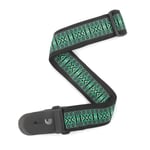 D'Addario Guitar Strap, Monterey 3, Green