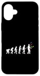 Coque pour iPhone 16 Plus Jongleur Funny Human Evolution Jongler Balles de jonglage