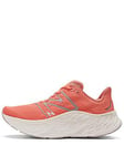 New Balance Womens Running Fresh Foam X More V4 - Coral, Pink, Size 5, Women